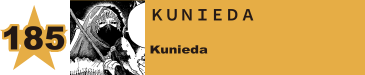 185. ＫＵＮＩＥＤＡ
Kunieda