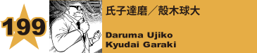 199. 氏子達磨／殻木球大
Daruma Ujiko / Kyudai Garaki