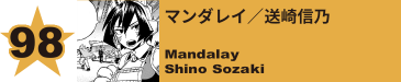 98. マンダレイ／送崎信乃
Mandalay / Shino Sozaki 