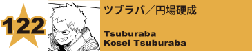 122. ツブラバ／円場硬成
Tsuburaba / Kosei Tsuburaba