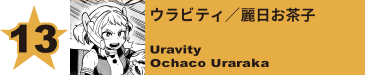 13. オールマイト／八木俊典
All Might / Toshinori Yagi