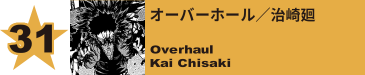 31. ザ・スカイクロウラー／灰廻航一
The Skycrawler / Koichi Haimawari