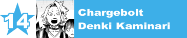 14. Chargebolt / Denki Kaminari