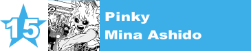 15. Pinky / Mina Ashido 