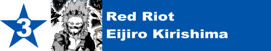 3. Red Riot / Eijiro Kirishima