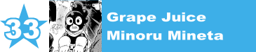 33. Grape Juice / Minoru Mineta