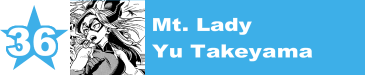 36. Mt. Lady / Yu Takeyama