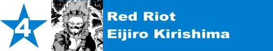 4. Red Riot / Eijiro Kirishima