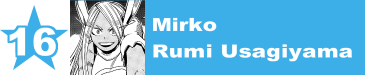 16. Mirko / Rumi Usagiyama