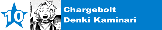 10. Chargebolt / Denki Kaminari