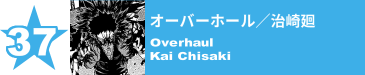 37. オーバーホール／治崎廻
Overhaul / Kai Chisaki